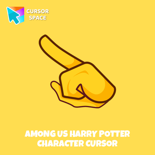 Among Us Harry Potter Character cursor